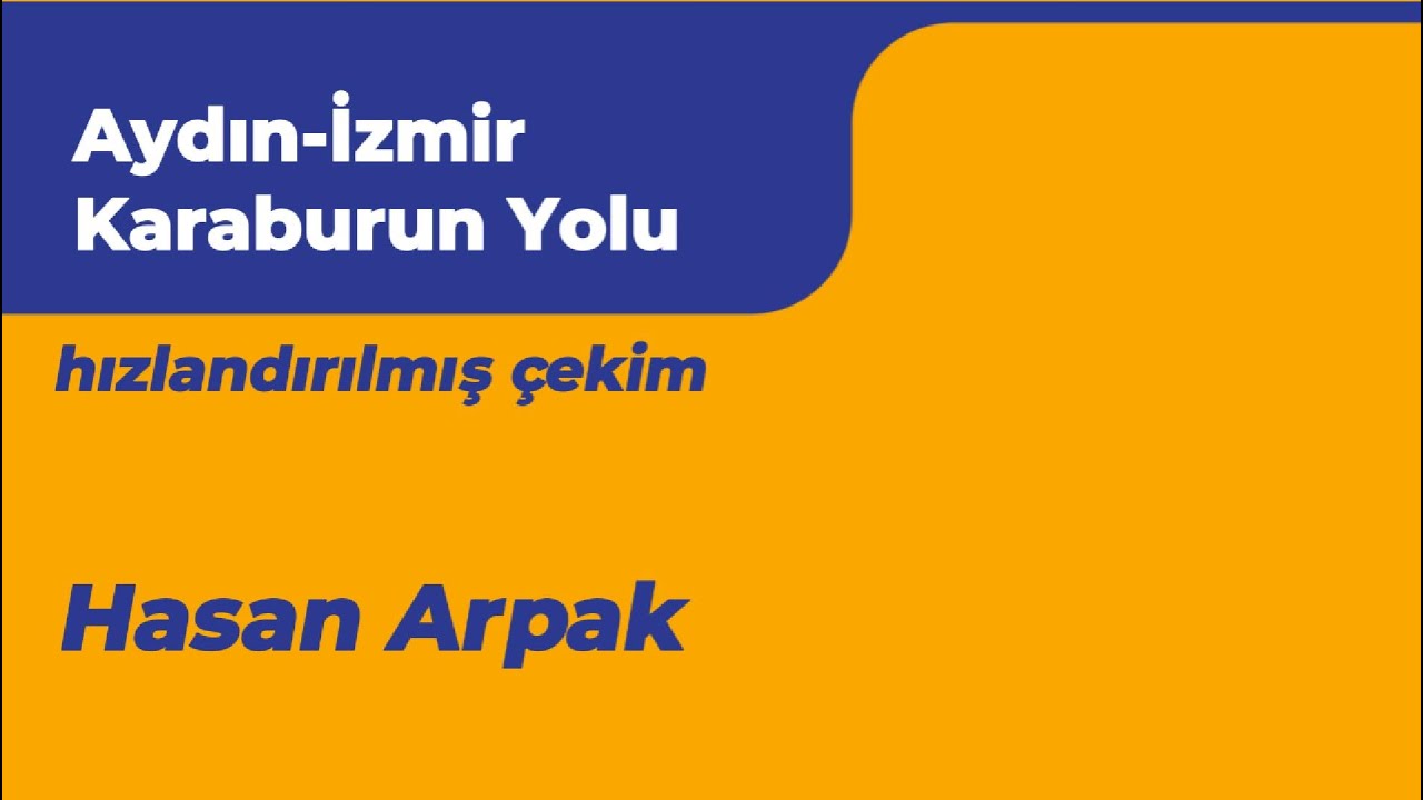 Aydın-İzmir Çeşme-Karaburun yolu (Temmuz 2024)