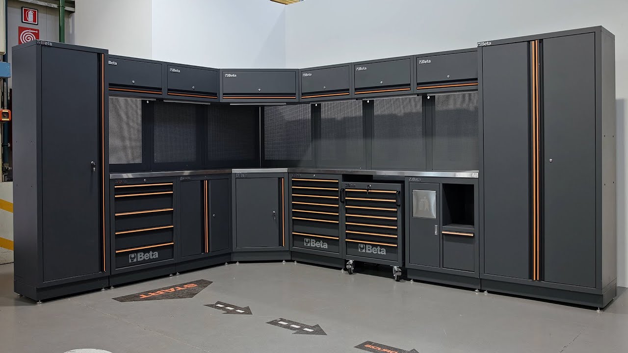 c45pro werkplaatsinrichting montage instructie inclusief hoekopstelling