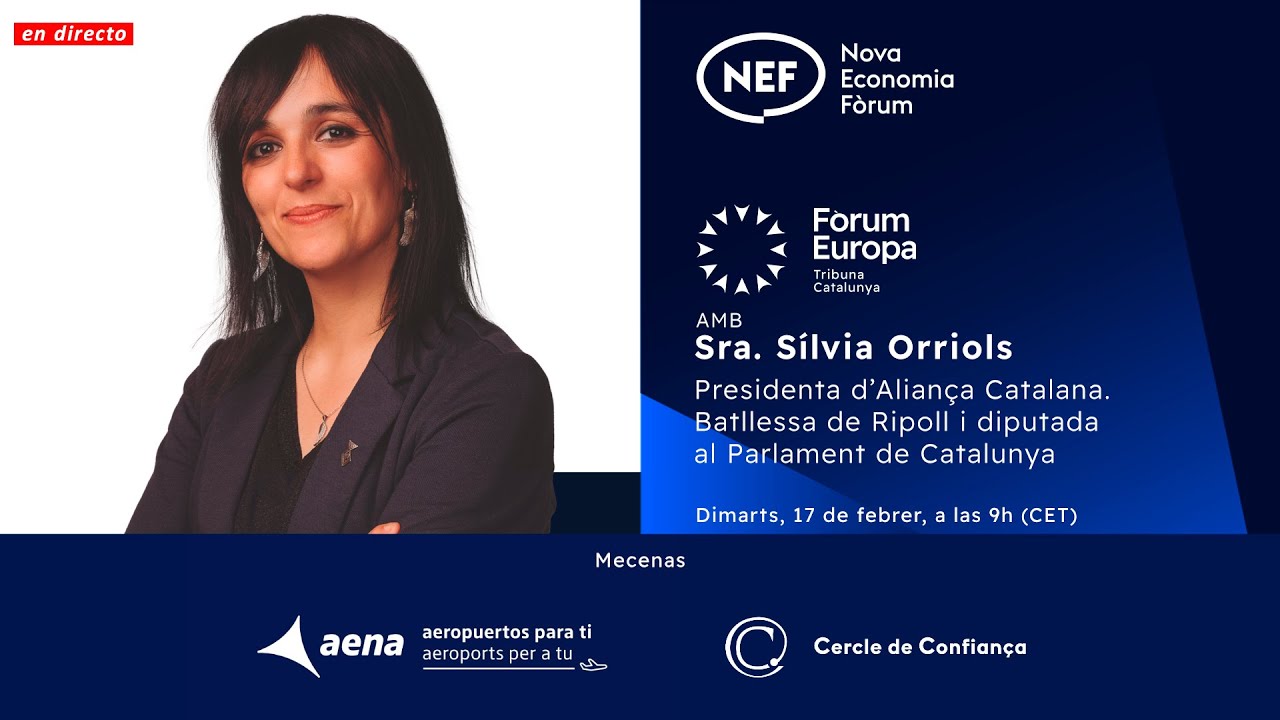 NEF Online con la Sra. S&iacute;lvia Orriols, Presidenta d&rsquo;Alian&ccedil;a Catalana