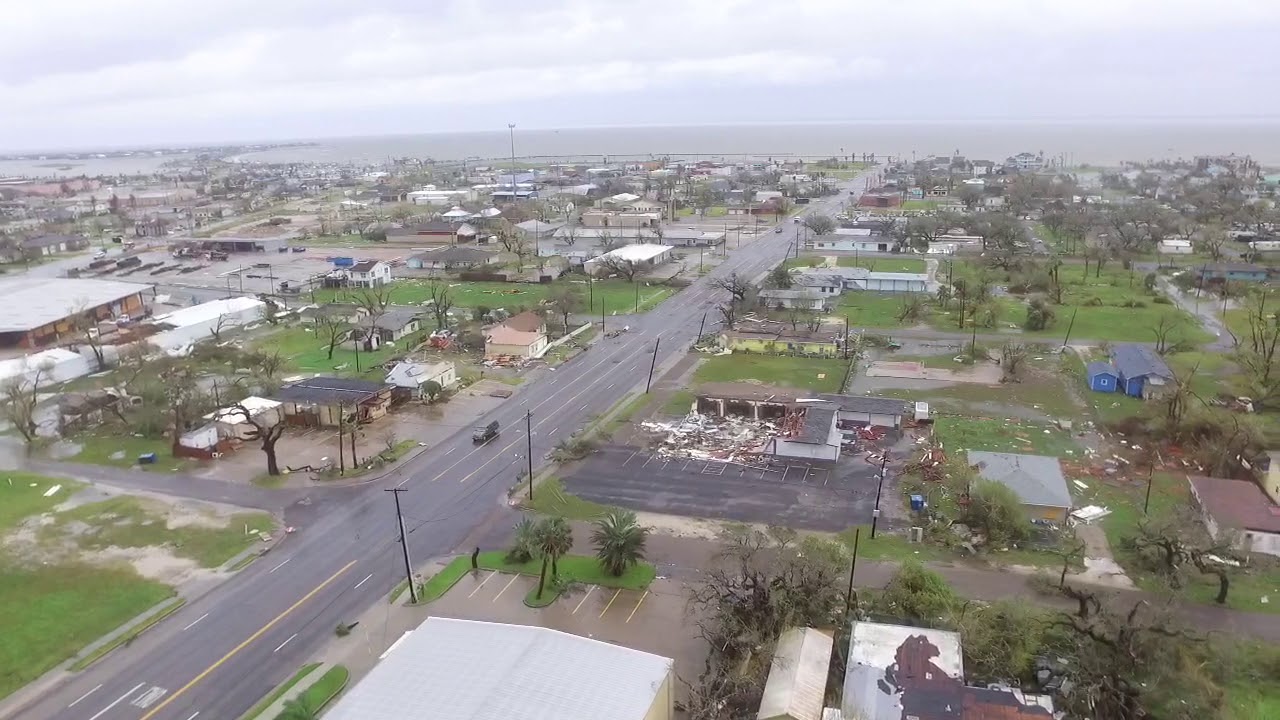Hurricane Harvey aftermath Rockport Texas