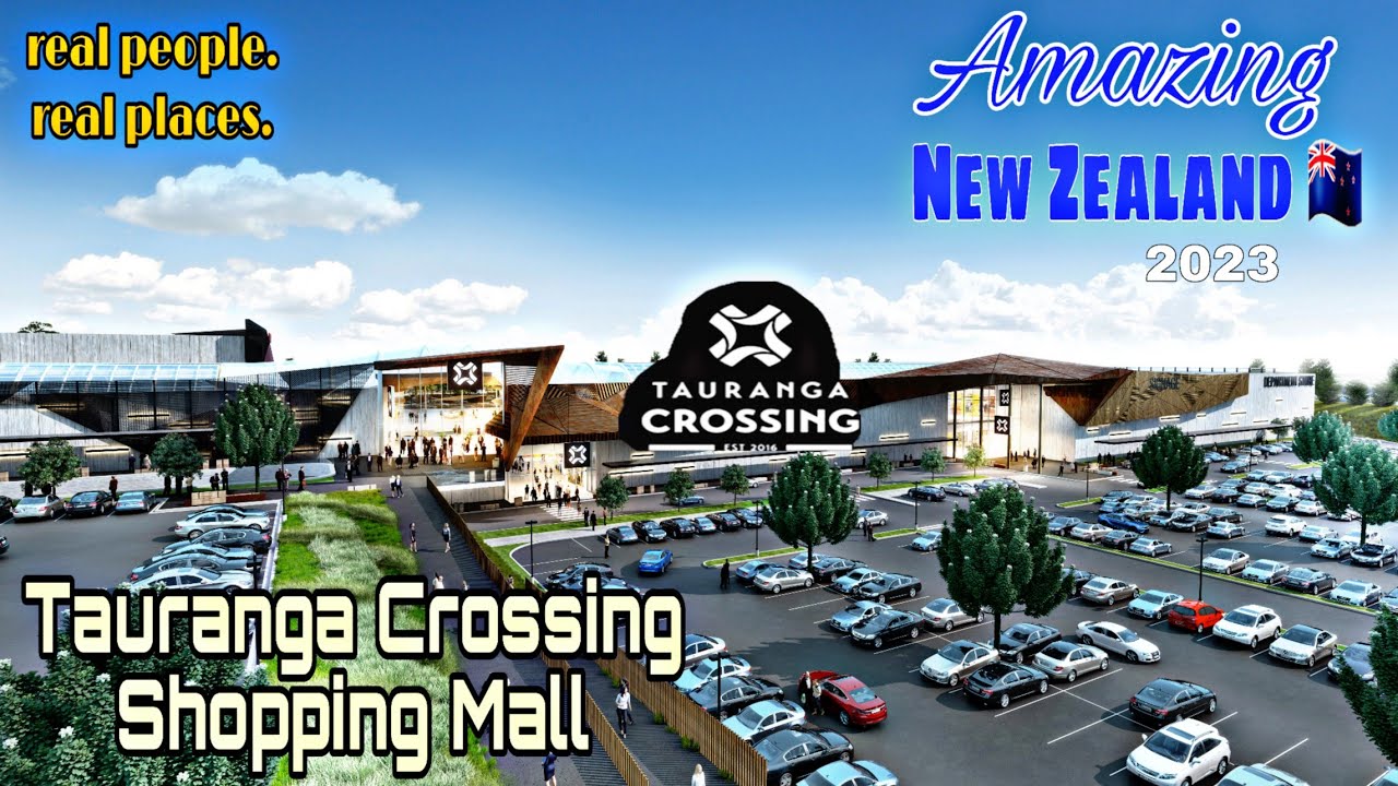 Walk| Tauranga Crossing Mall| Newest Shopping Mall in Tauranga| Amazing New Zealand 🇳🇿