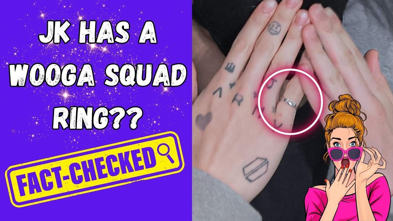 😲Is JK really wearing a Wooga squad ring? and more JiKook FACT CHECKED! ✅ #jikook #kookmin