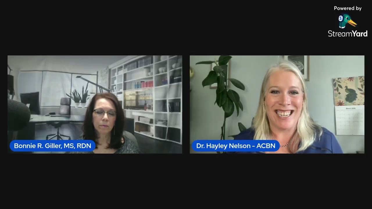 How Stress Hijacks Your Brain | Neuroscience of Stress with Dr. Hayley Nelson & Bonnie Giller, RDN