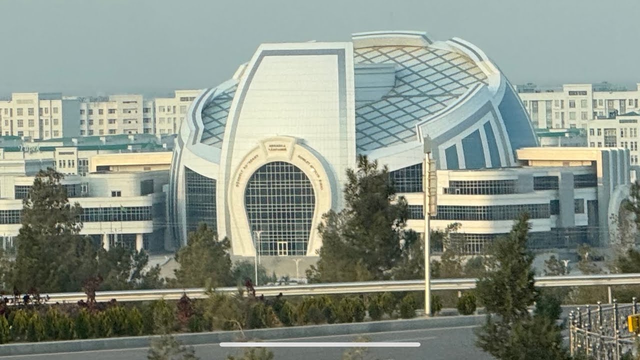 A Drive Through ÄRKÄDÄG City, Turkmenistan 