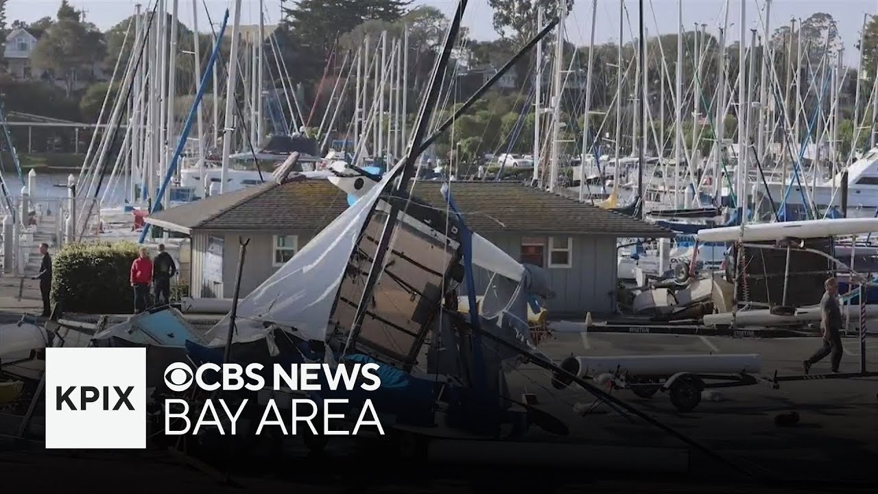 Santa Cruz harbor sees heavy damage from storm