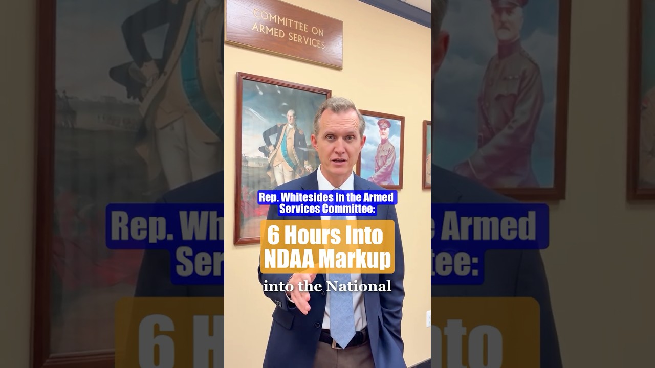 6 Hours Into the NDAA Markup