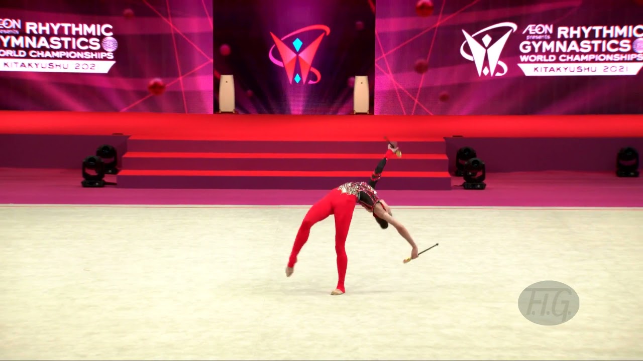 VERDES Andreea (ROU) - 2021 Rhythmic Worlds, Kitakyushu (JPN) - Qualifications Clubs