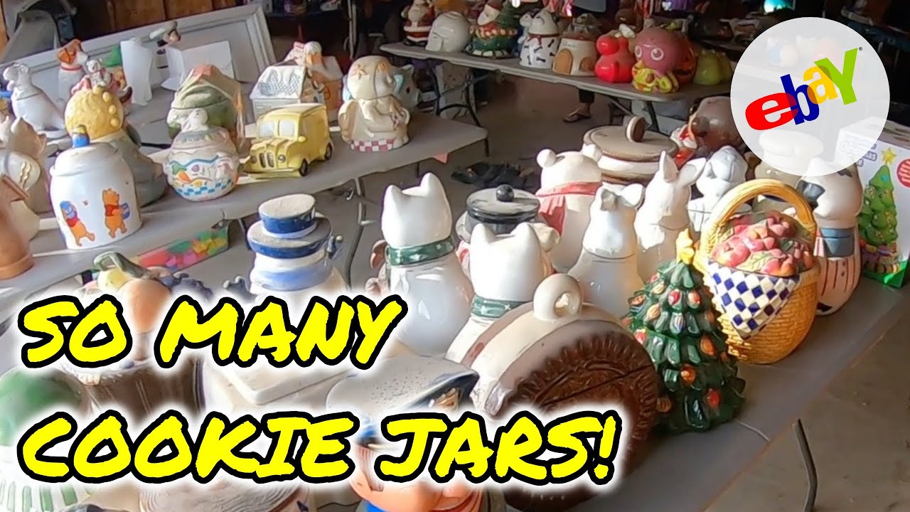 When you go to a garage sale and find nothing but cookie jars ...