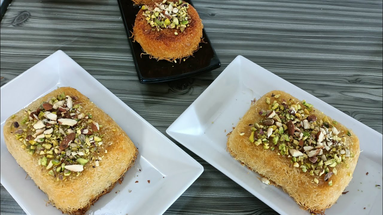 كنافة بكل تفاصيلها  بحشوات مختلفة مشروع مربح في رمضان @لمساتصنافة
