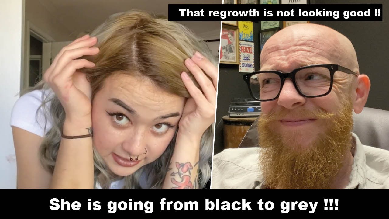 From Black to Grey Blonde?! Hairdresser Reacts to Shocking Hair Fails!