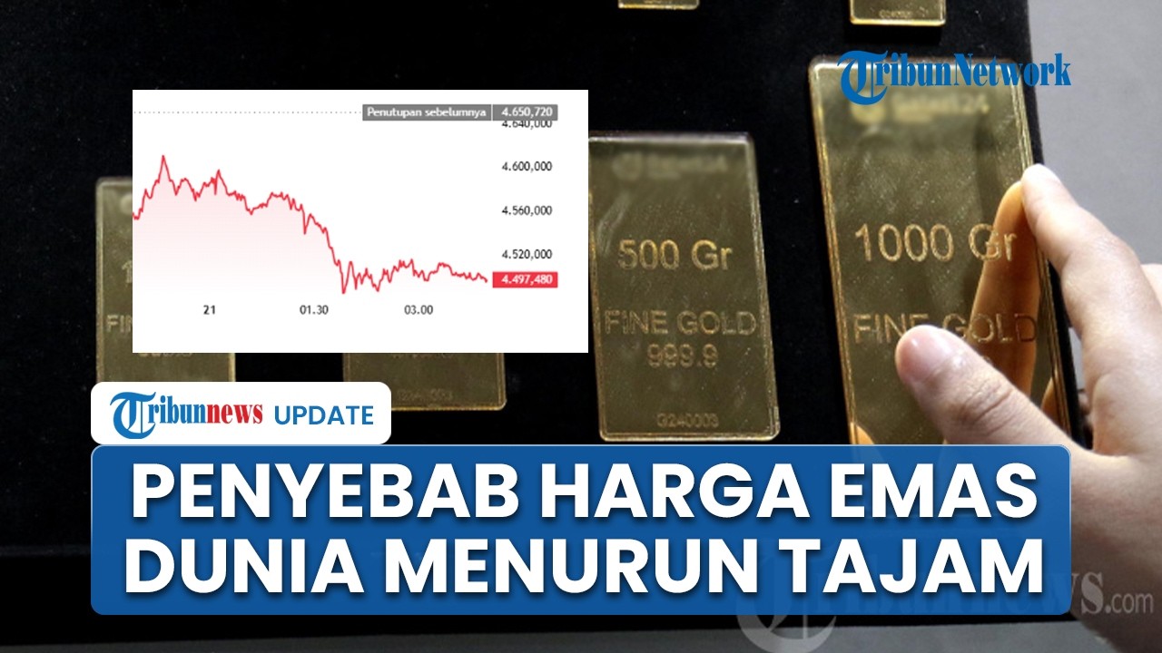 Penyebab Harga Emas Dunia Menurun Tajam di Tengah Konflik Iran, Masihkah Ada Peluang untuk Naik?