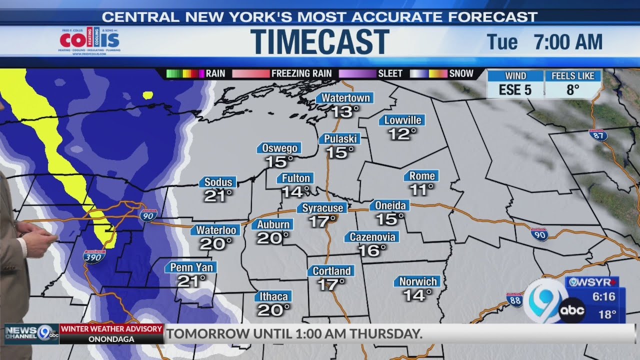 Storm Team Forecast: 6PM Monday 2-9-26
