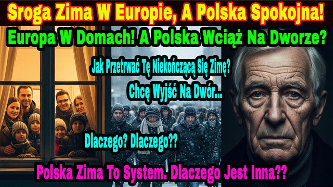 Europa Zamarza, Lecz Polska Zima Jest Inna. Szokujące Wyznanie Czeskiego Eksperta Po 40 Latach.