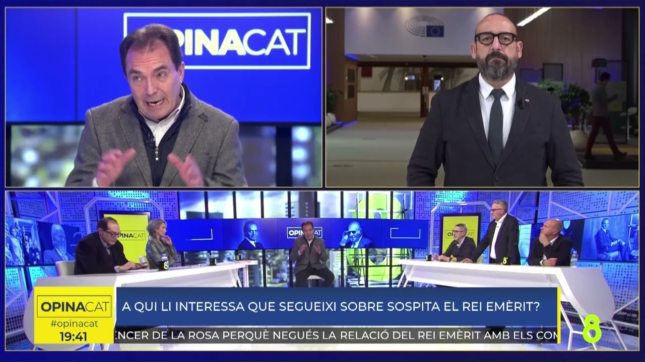 Jordi Cañas (Cs) en Opina Cat de 8tv (08/02/2022)