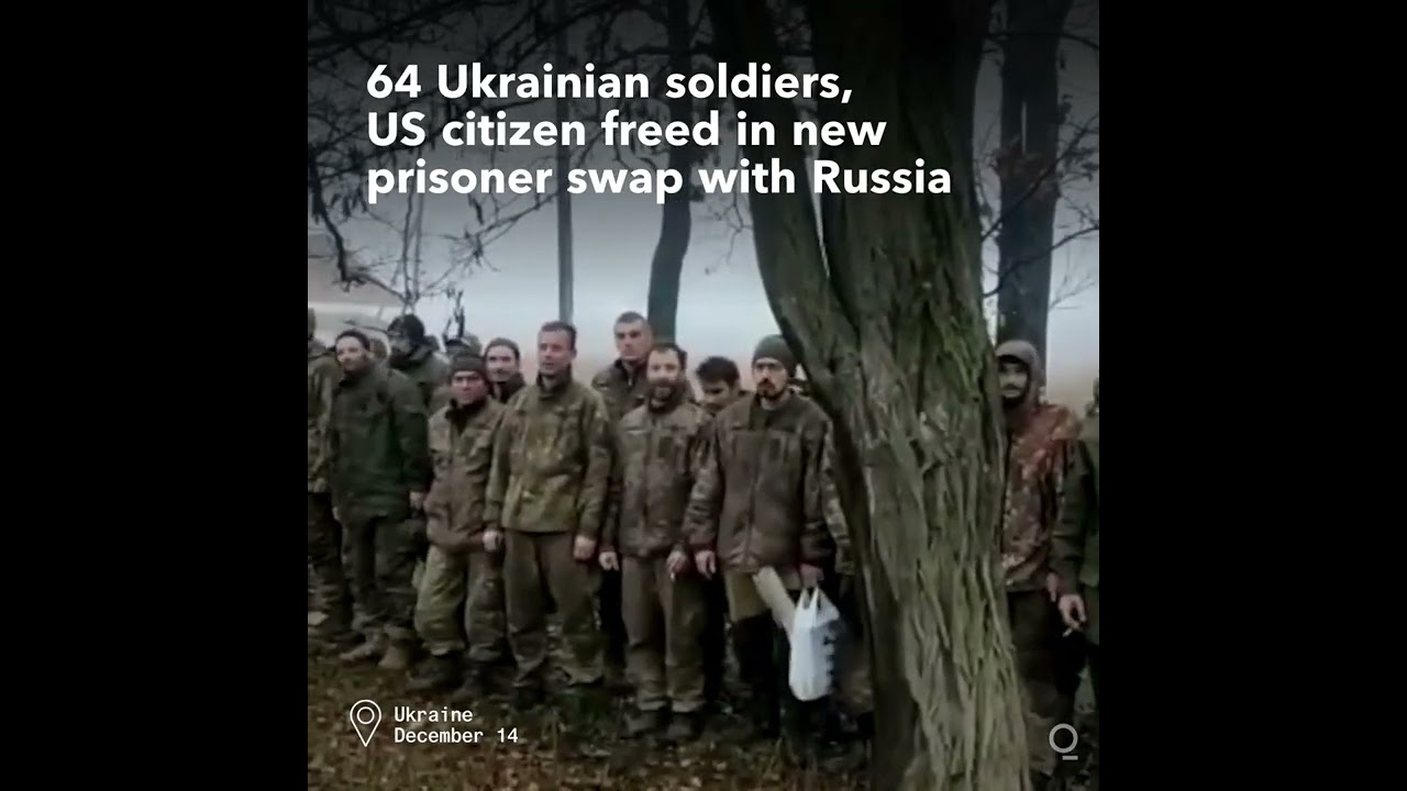64 Ukrainian Soldiers, US Citizen Freed in Prisoner Swap With Russia