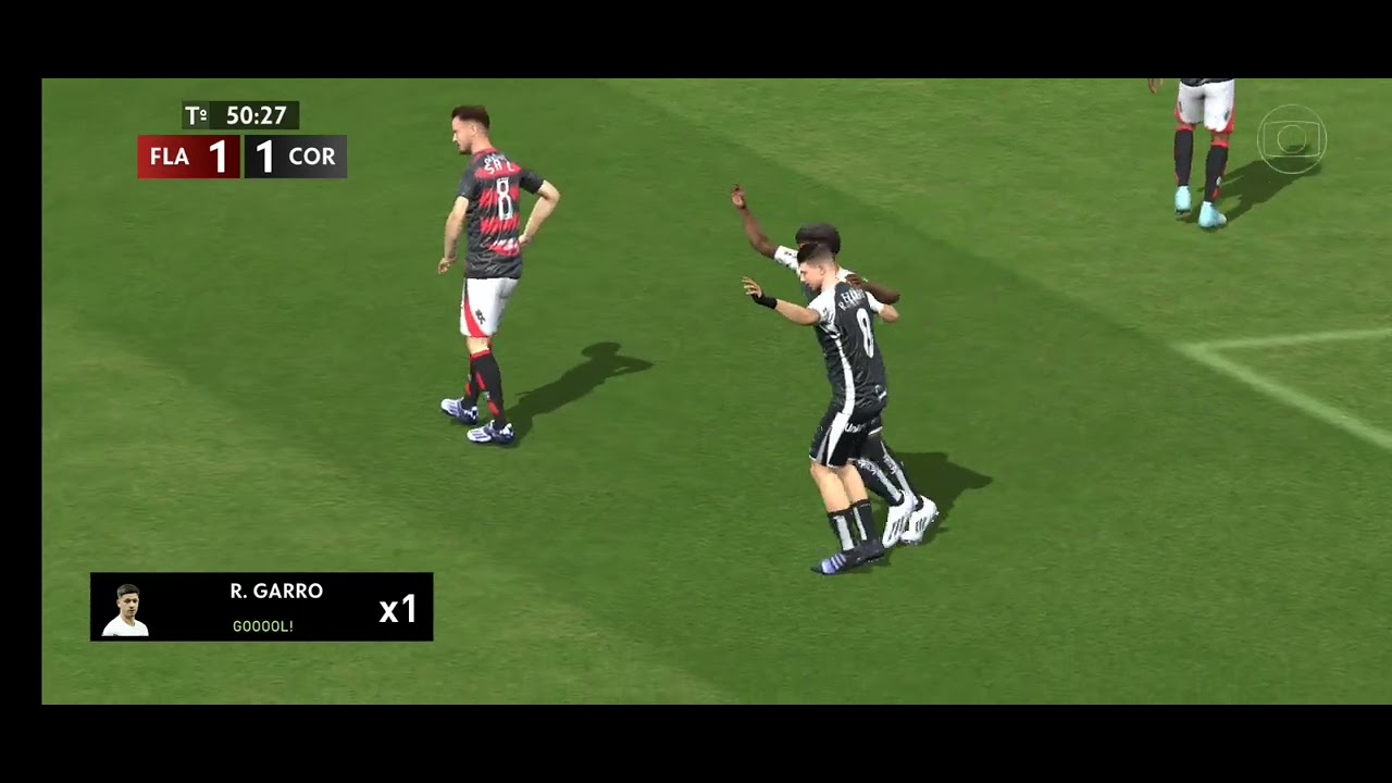 RECOPA FLAMENGO X CORINTHIANS SIMULAÇÃO 4Ks