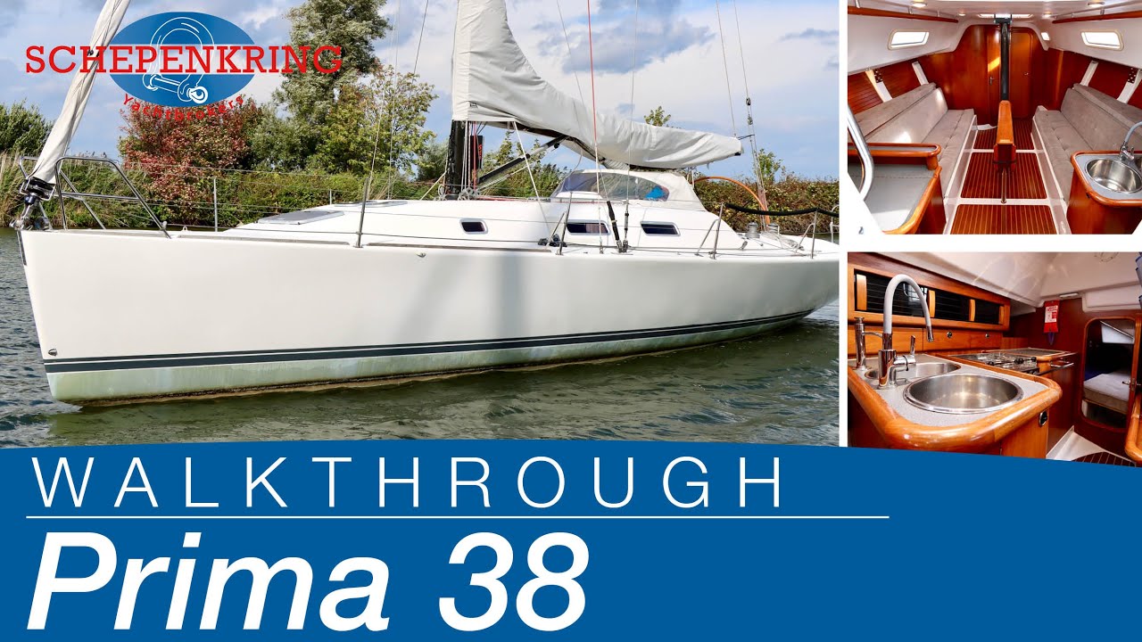 Prima 38 for sale | Yacht Walkthrough | @ Schepenkring Lelystad | 4K