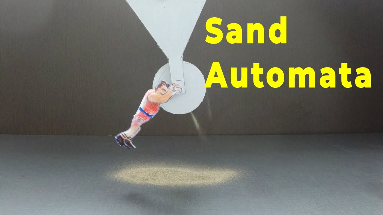 Sand Automata - Acrobat in action