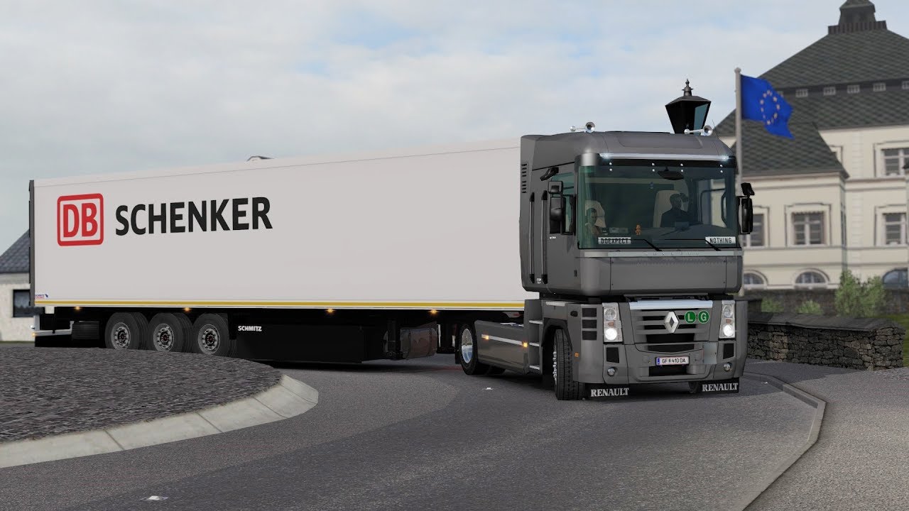 ETS2 1.34 ProMods 2.33 Renault Magnum  Wick - Glasgow