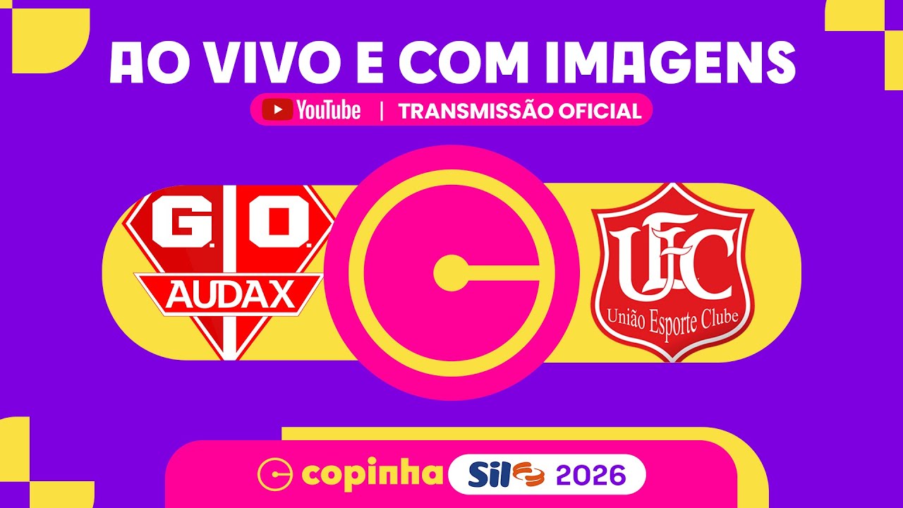 JOGO COMPLETO: AUDAX X UNI&Atilde;O (MT) | RODADA 2 | COPINHA SIL 2026