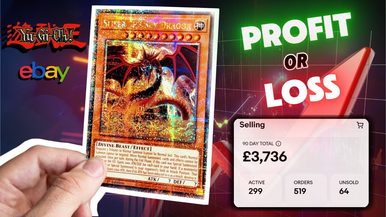 I tried to make money SELLING Yu-Gi-Oh Cards