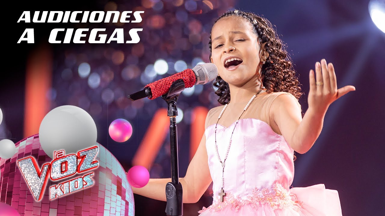 Majida Hoyos canta 'Canto a la madre' - Audiciones a ciegas | La Voz Kids Colombia 2024