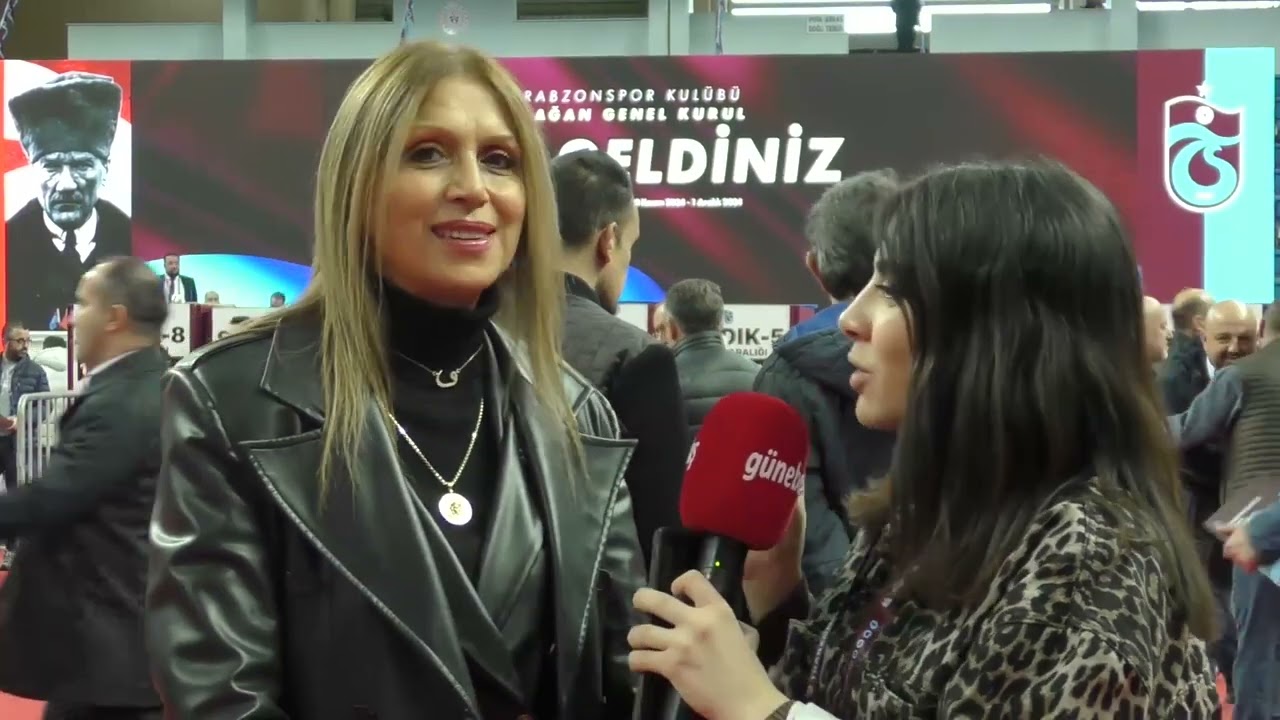 Trabzonspor Kadın Komisyon Başkanı Hatice Öztürk, Günebakış'a Açıklamalarda Bulundu