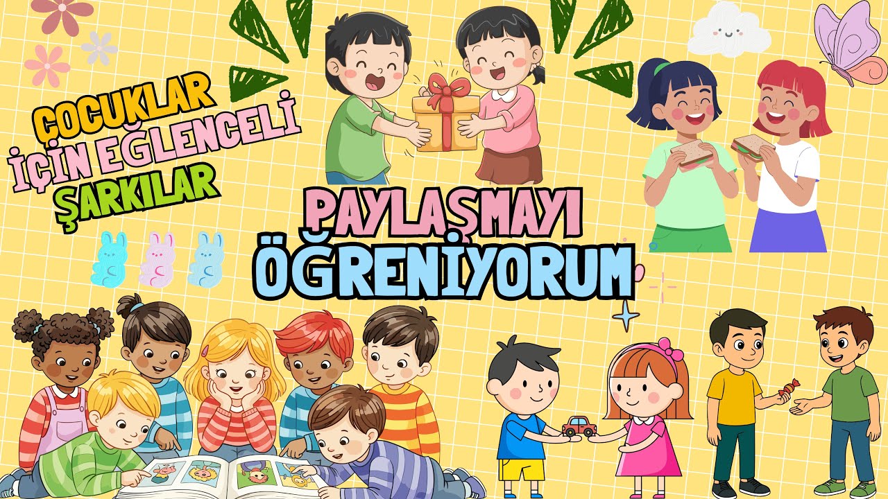 Paylaşmayı &Ouml;ğreniyorum 🤝Eğitici &Ccedil;ocuk Şarkısı | Eğlenceli &Ccedil;ocuk Şarkısı | BabyMelodi Music