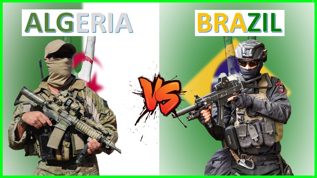 Algeria vs Brazil Military Power Comparison 2021