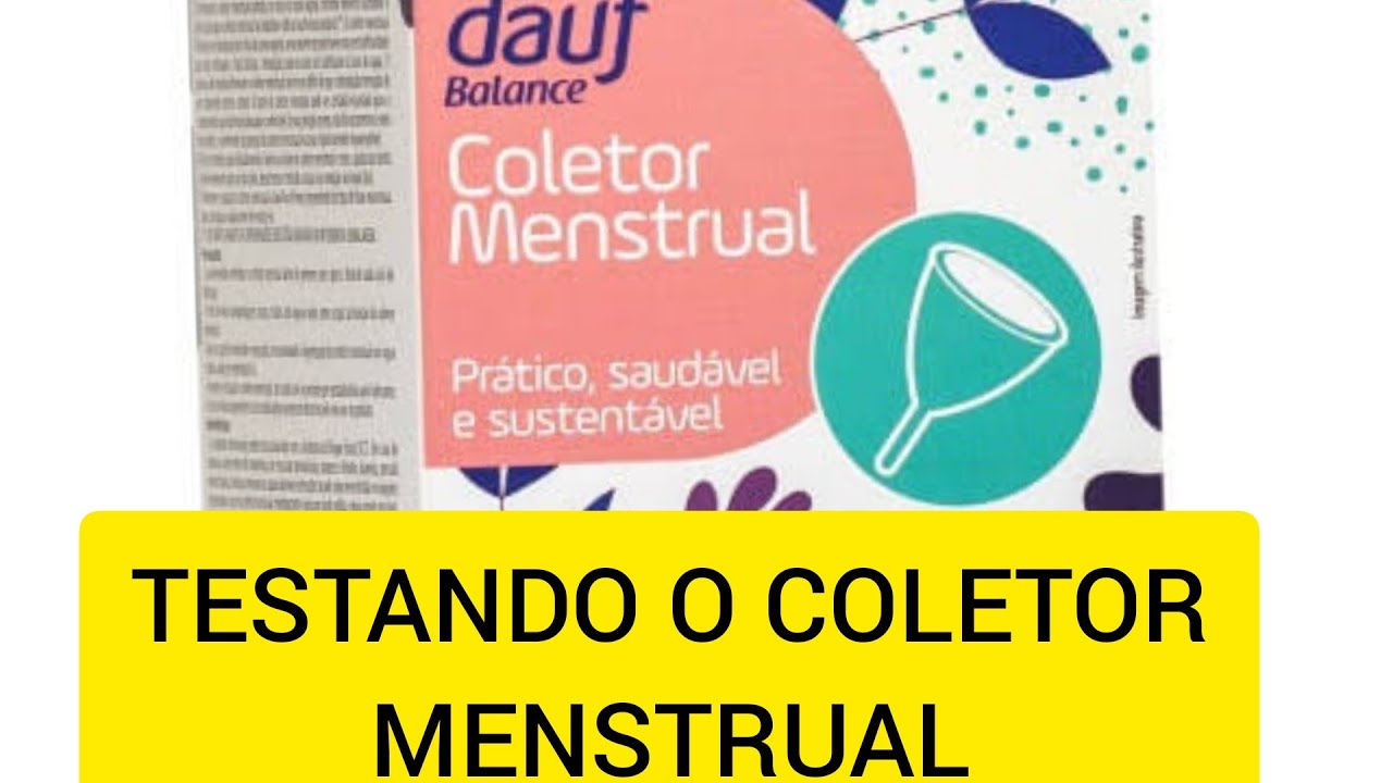 UNBOXING: COLETOR MENSTRUAL DAUF