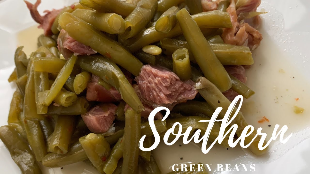 Southern Green Beans with Smoked Turkey