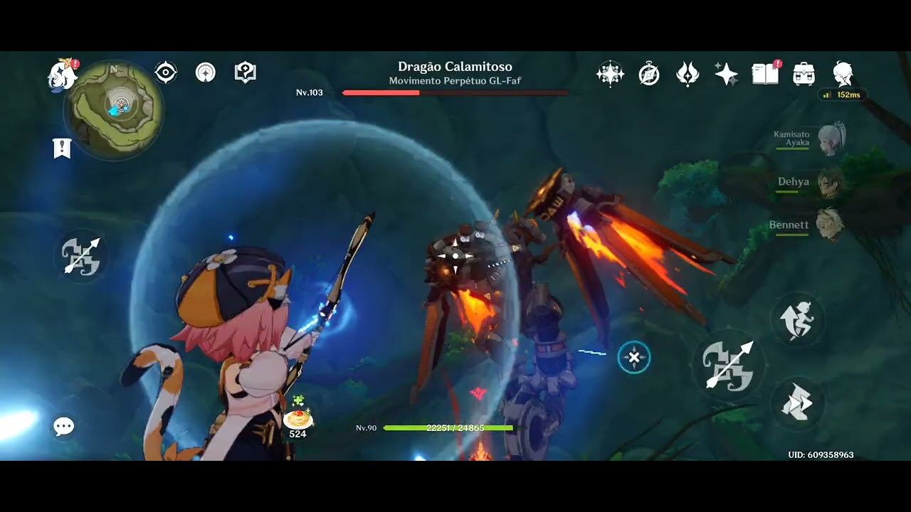 Dehya + Ayaka - Genshin Impact Gameplays 