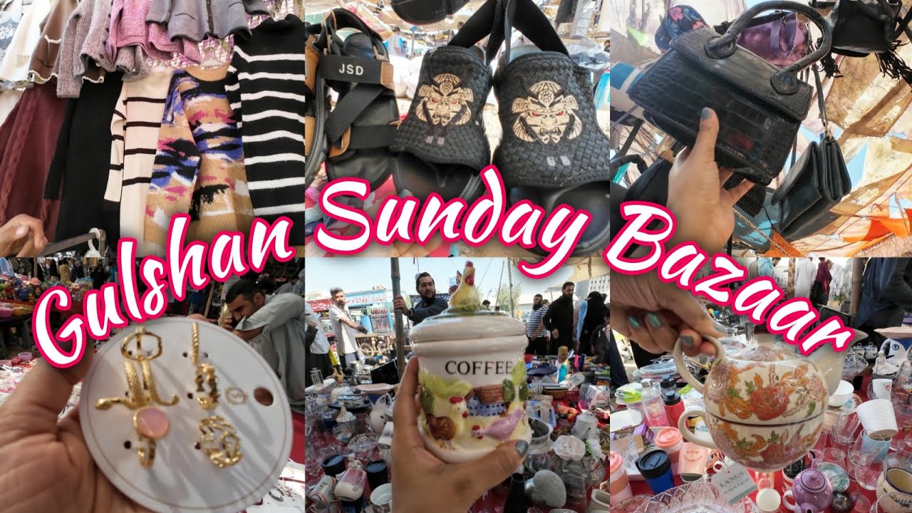 Gulshan Itwaar Bazaar Karachi | Shein Products Spotted 