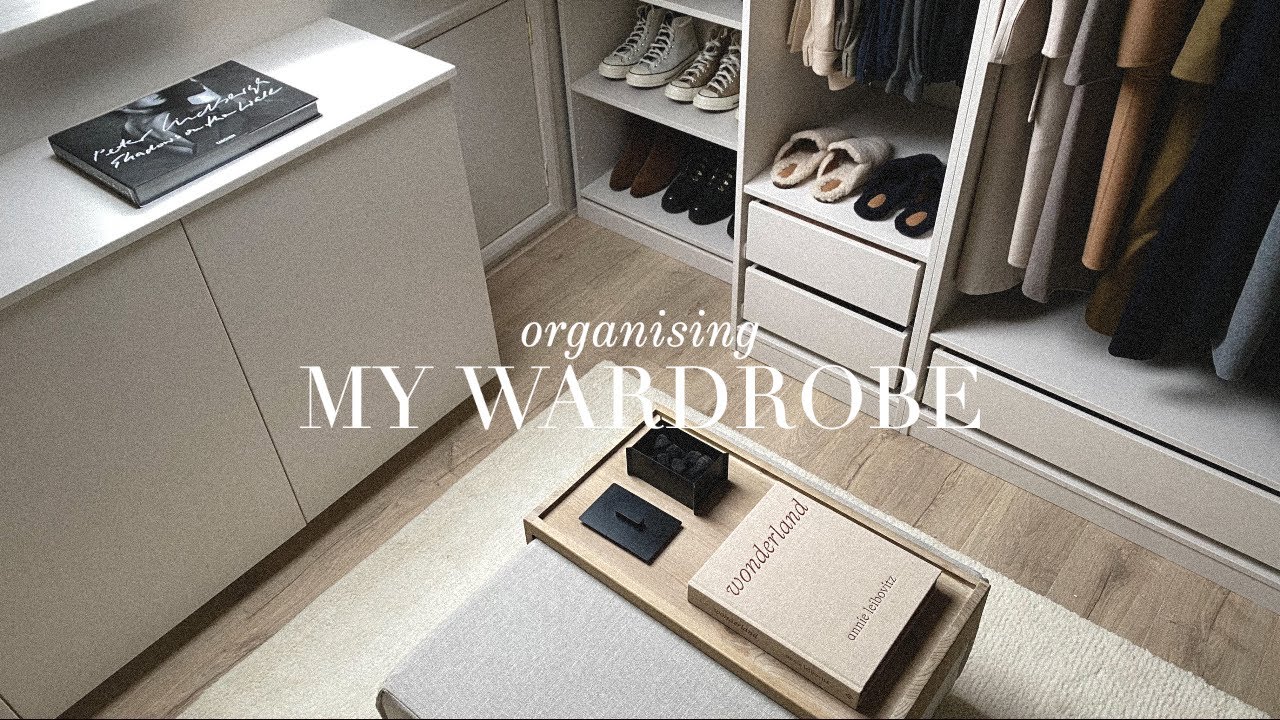 Moving In & Organising My Walk In Wardrobe
