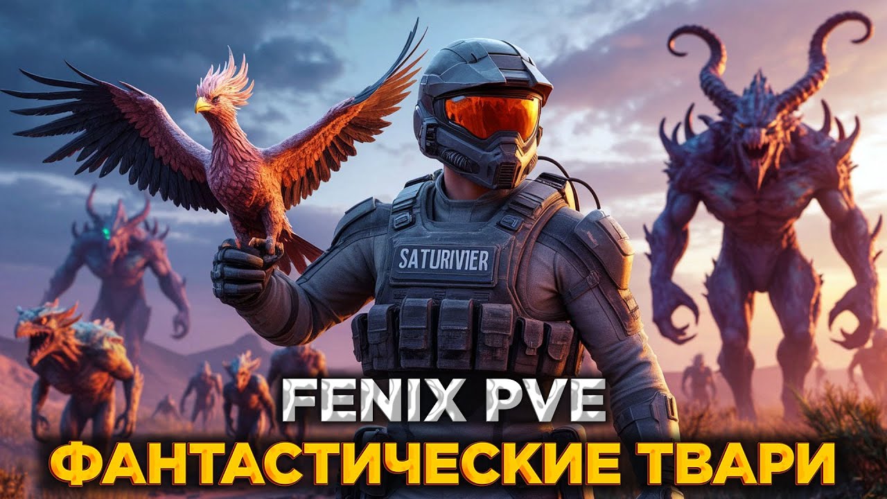 DAYZ PVE | ФАНТАСТИЧЕСКИЕ ТВАРИ | ОБНОВЛЕННЫЙ СЕРВЕР FENIX PVE