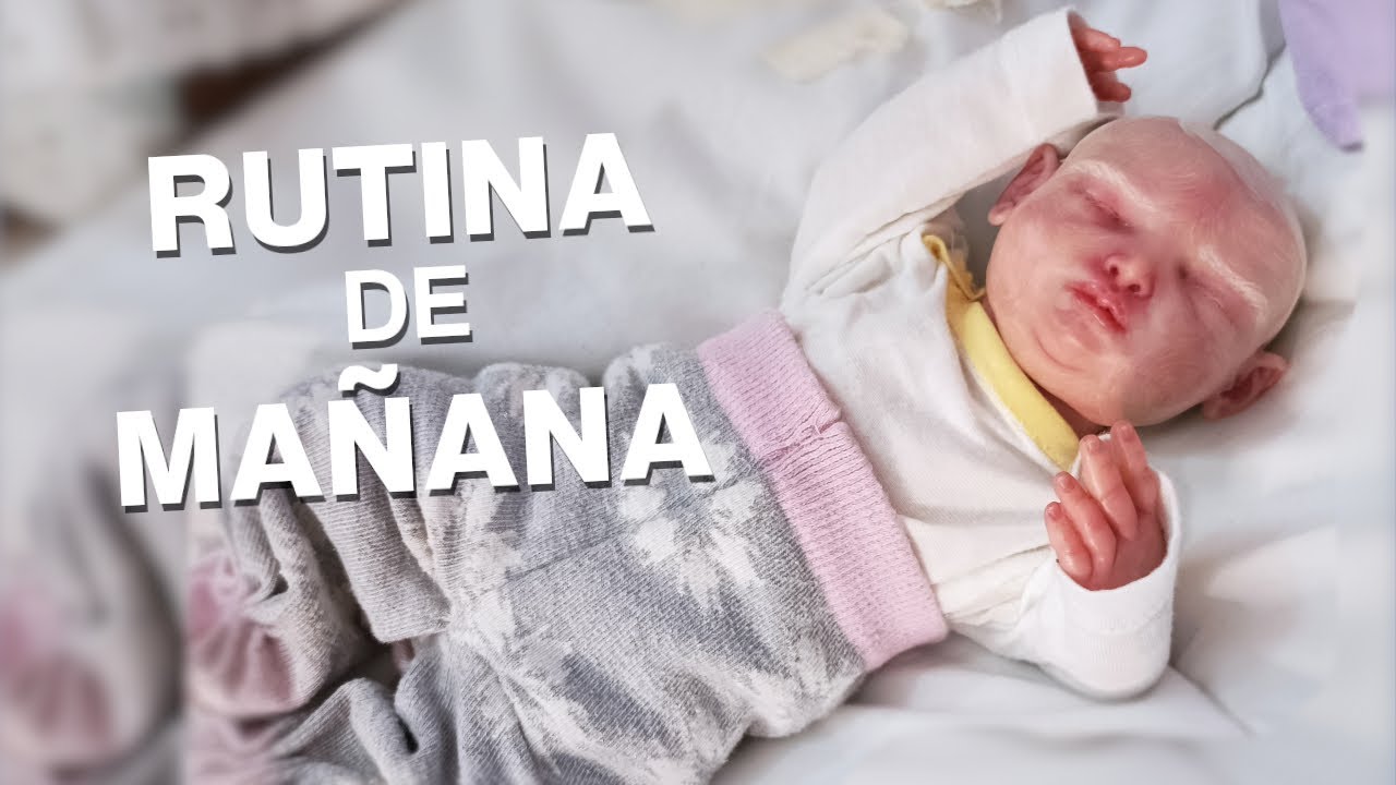 RUTINA de MAÑANA con la BEBÉ REBORN Arisha de Nadine Dolotova