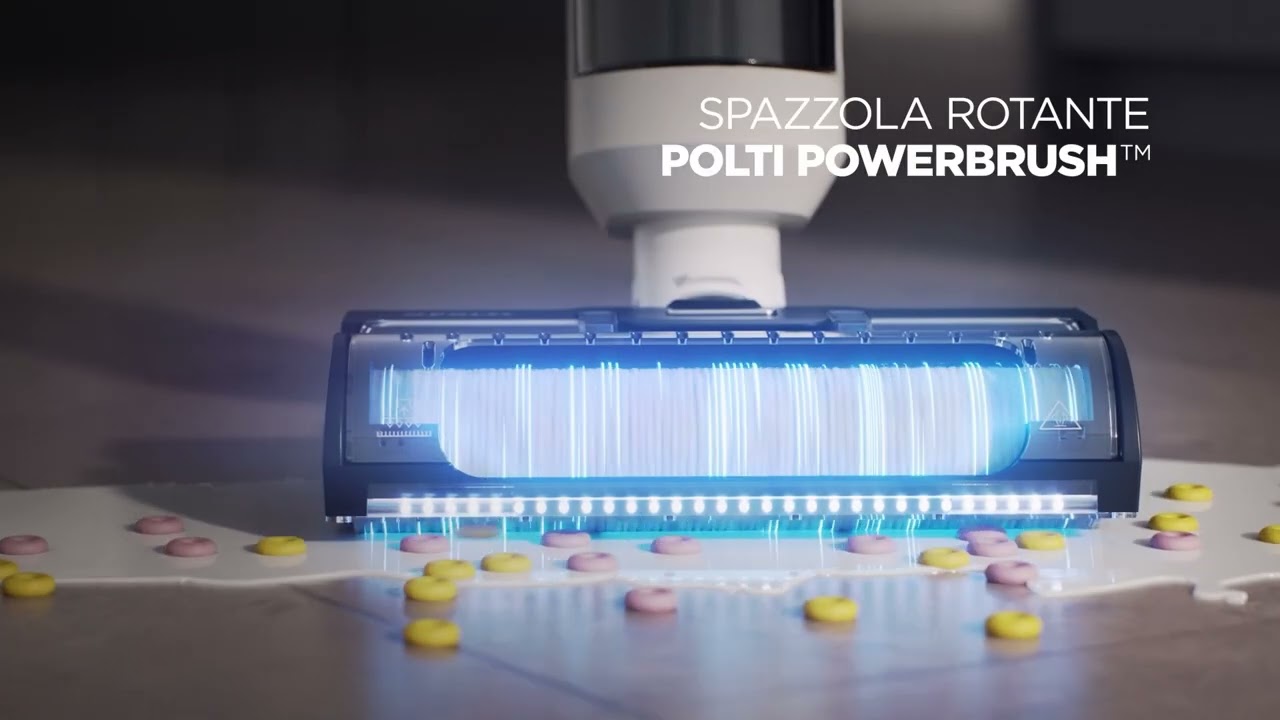 Polti RollySteam WD10 Corded: Pulizia Profonda 3-in-1 con Vapore | Famiglia