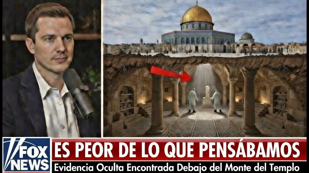 Los Científicos Acaban de descubrir una cámara bajo el Monte del Templo: ¡Y cambia la historia!