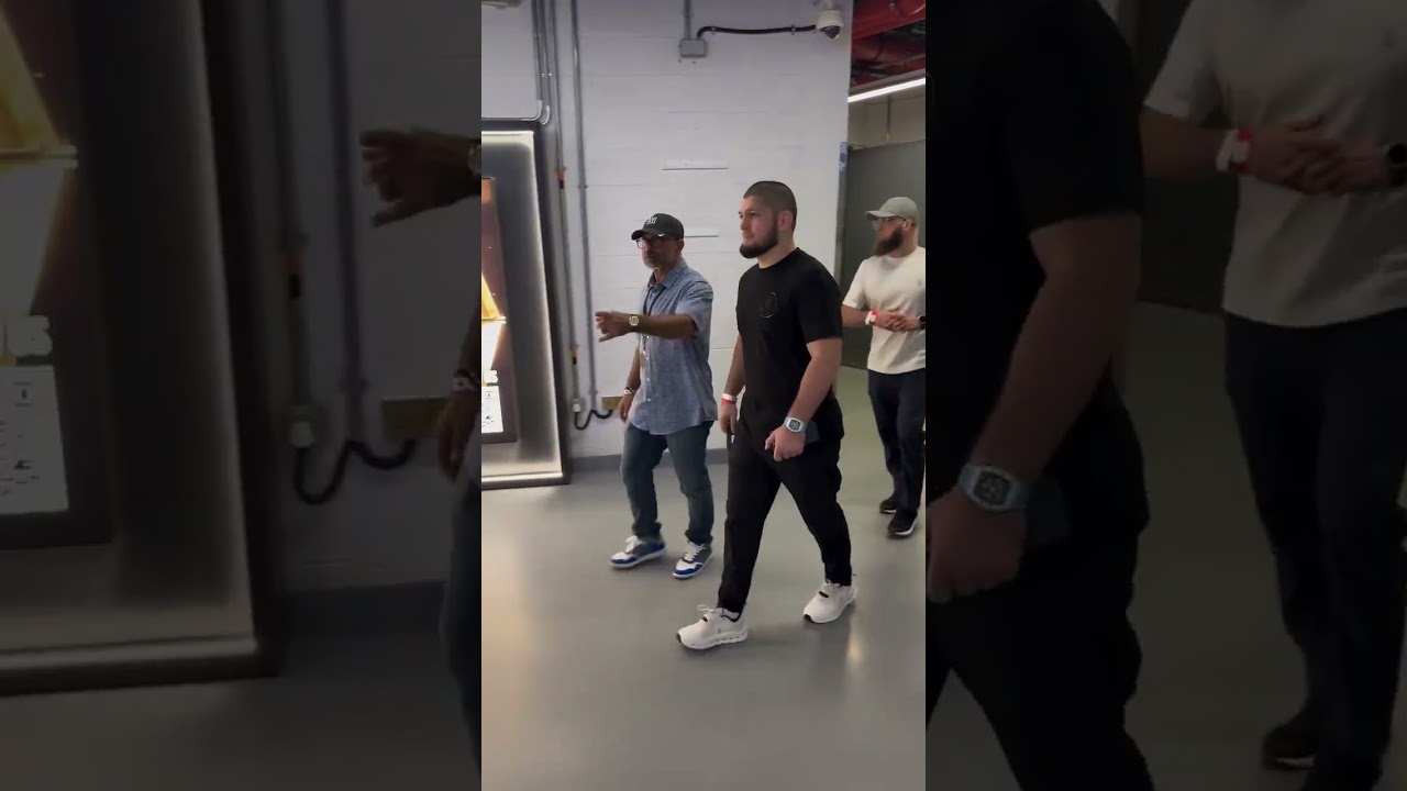 Khabib Nurmagomedov is in the building! Usman Nurmagomedov vs Paul Hughes LIVE NOW on ESPN App