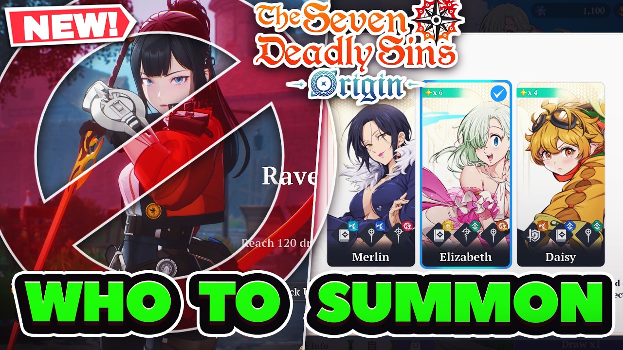 ВАЖНО! КОГО СТОИТ ПРИЗЫВАТЬ! МЕРЛИН, ДЕЙЗИ, ЭЛИЗАБЕТ И КАРЛА! | 7DS: Origin