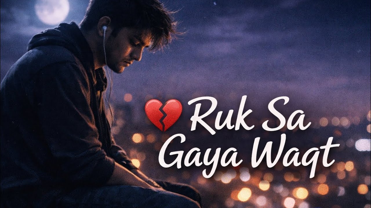 Ruk Sa Gaya Waqt | Heart Touching Lofi | Late Night Feelings