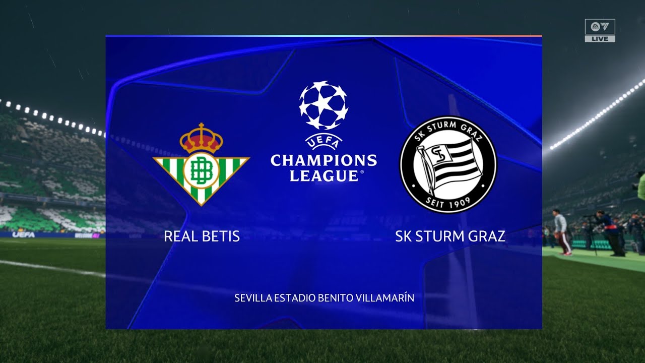 EA FC 26 / Fase de liga de la UEFA Champions League Real Betis - SK Sturm Graz
