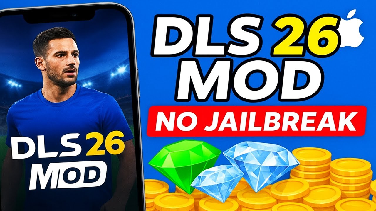 DLS 26 Mod iOS No Jailbreak (Unlimited Coins) - Working 2025