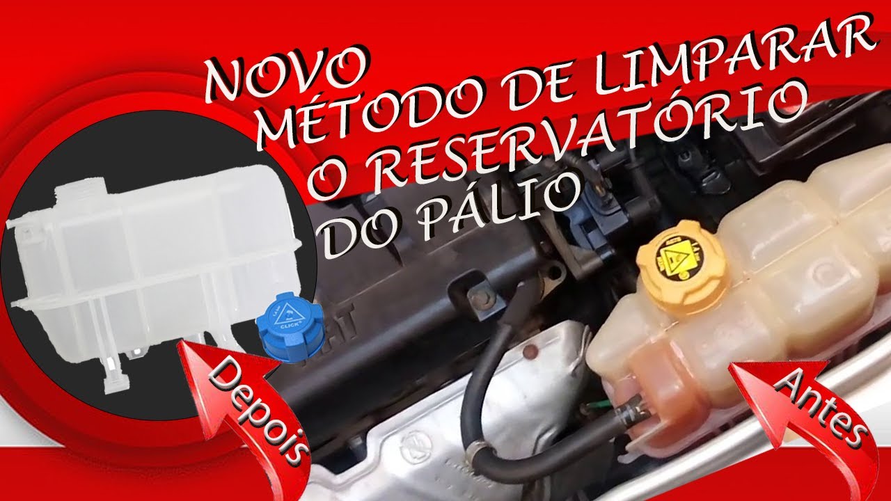 Novo Método de Limpar o Reservatório de Água do Pálio