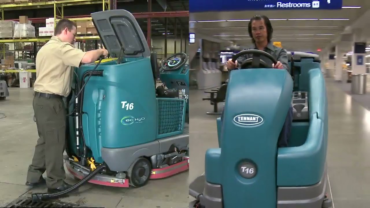 T16 Ride-On Scrubber: Product Overview