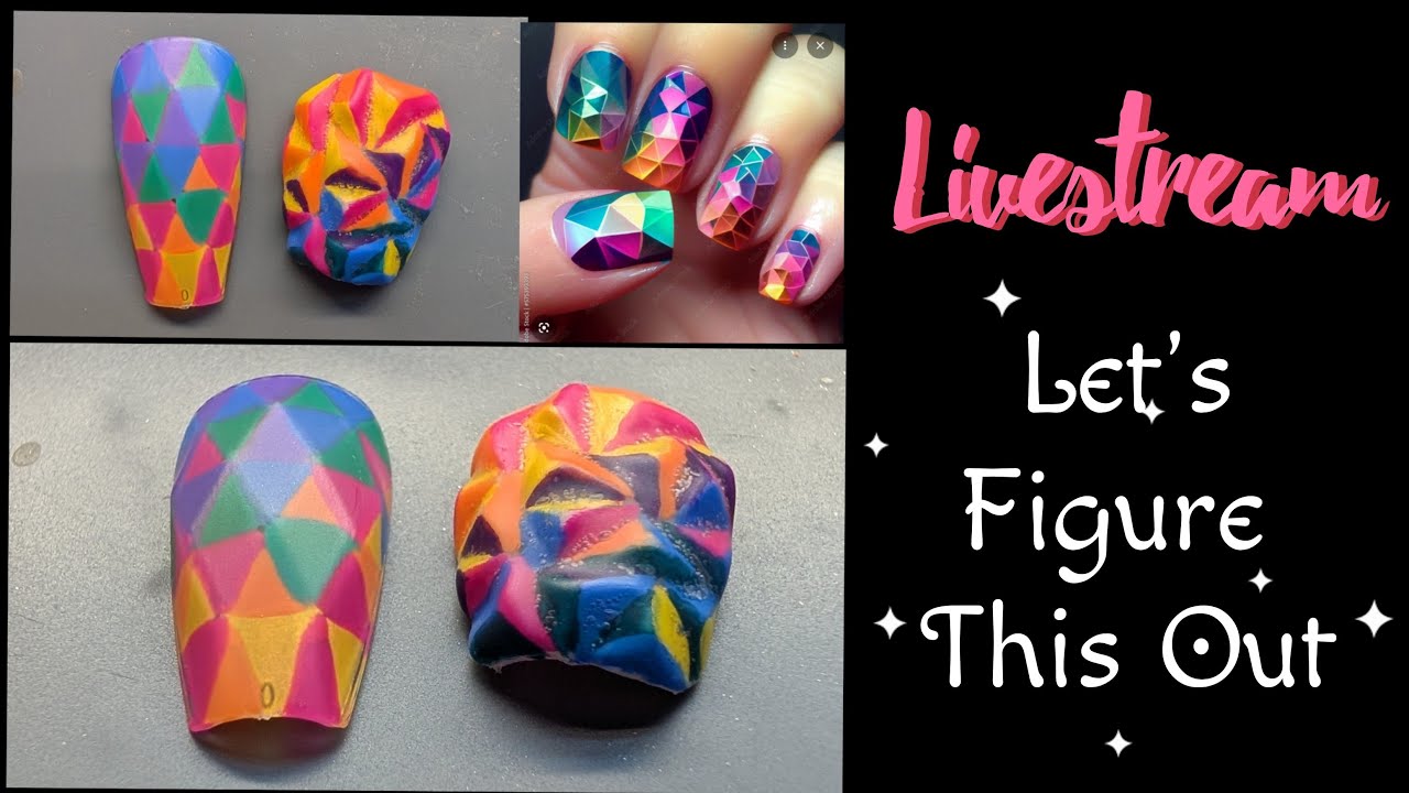 SecretDevilYT's Nail Obsession  is live! Making AI Nails IRL!
