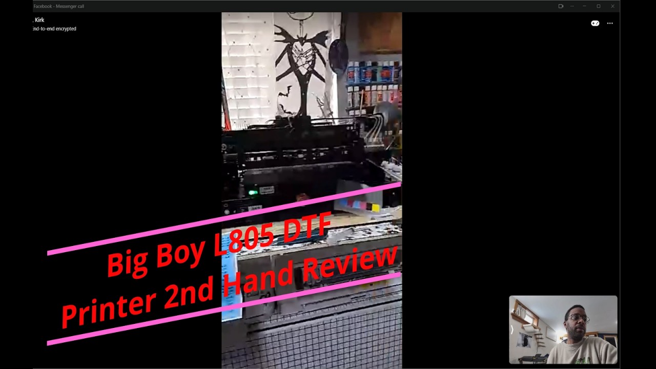 Обзор подержанного принтера Big Boy L805 DTF