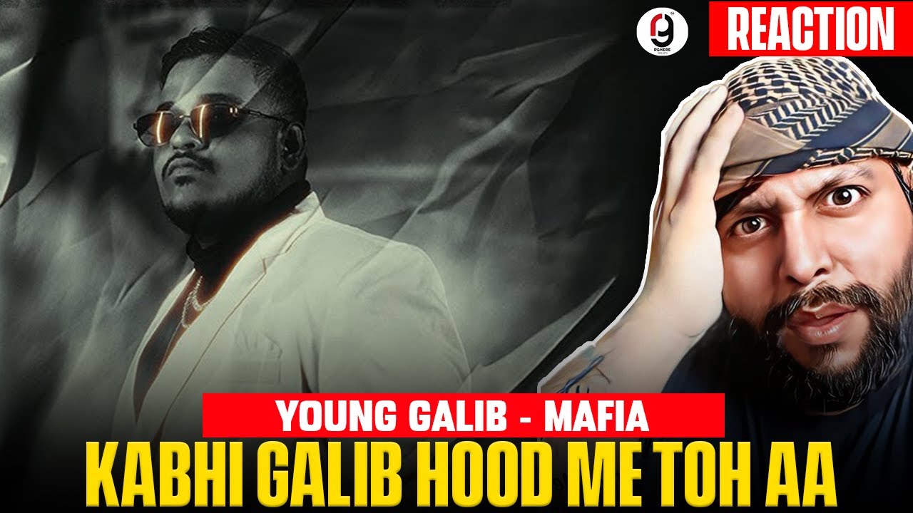MAFIA - YOUNG GALIB | ( MUSIC BY - MEMAX ) | BE A WOLF | SHOUTOUT TO EMIWAY BANTAI | REACTION BY RG
