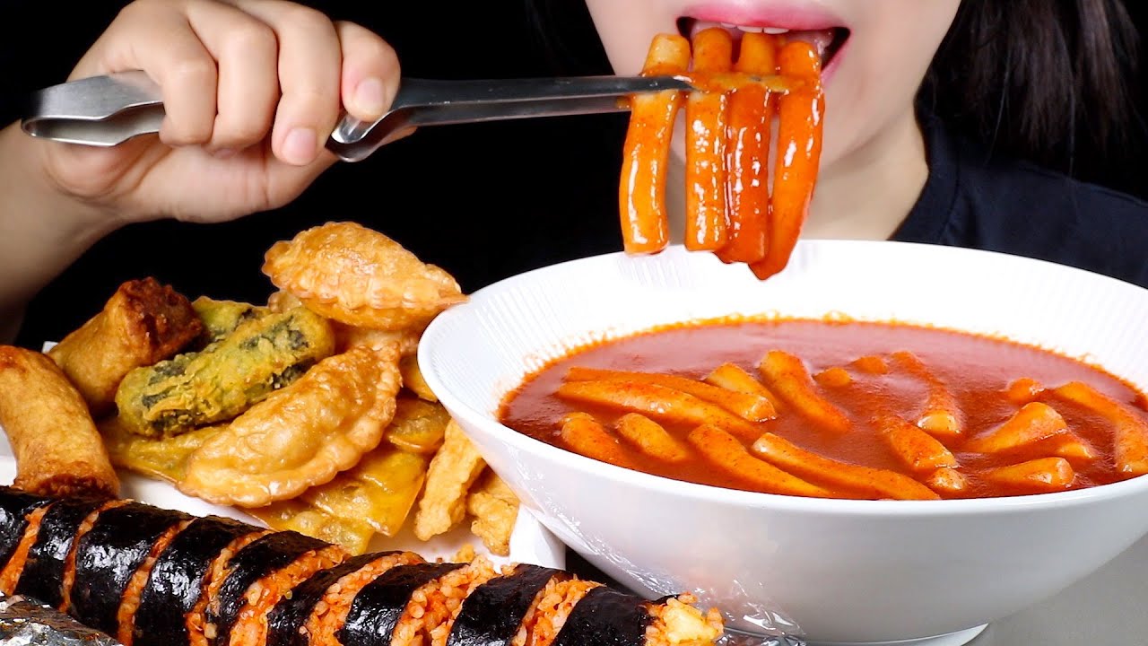 ASMR 신전떡볶이 먹방