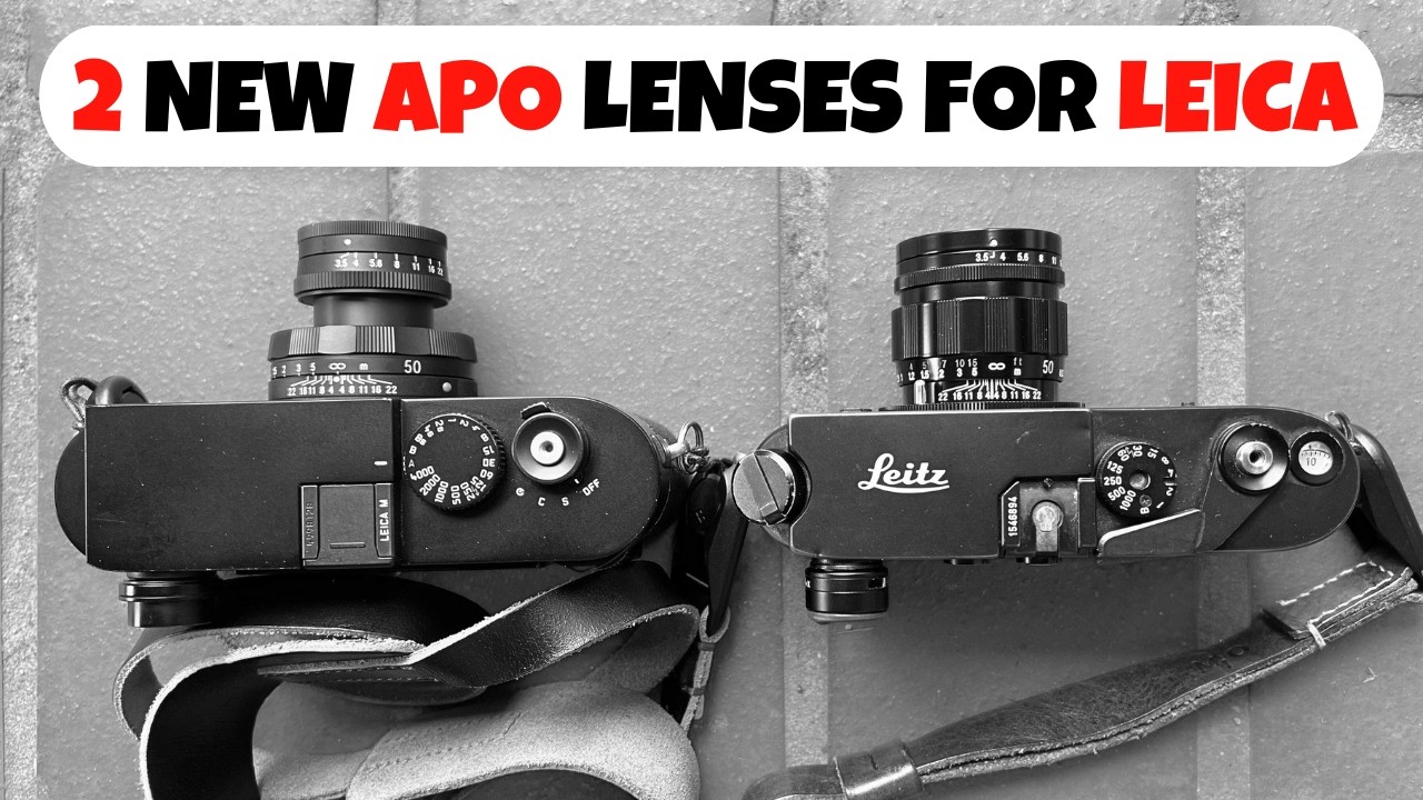 🔴 New Close Focus 50mm Lenses for Leica M (Voigtlander 50mm f3.5 APO)